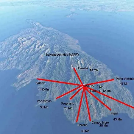 Au Coeur De L'arriere Pays Rez De Chausse De Domaine A Presa * Sartène