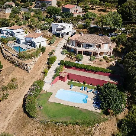 Ferienhaus Au Coeur De L'arriere Pays Rez De Chausse De Domaine A Presa