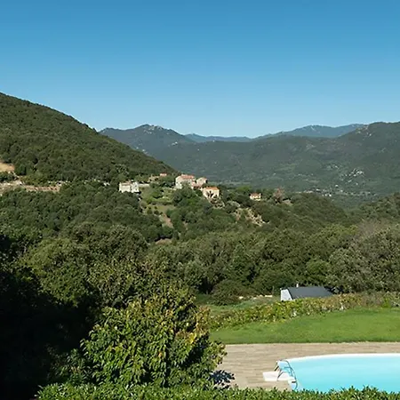 Ferienhaus Au Coeur De L'arriere Pays Rez De Chausse De Domaine A Presa *