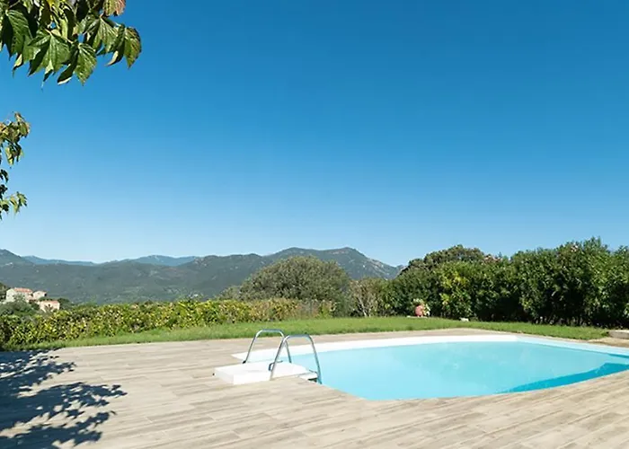 Ferienhaus Au Coeur De L'arriere Pays Rez De Chausse De Domaine A Presa