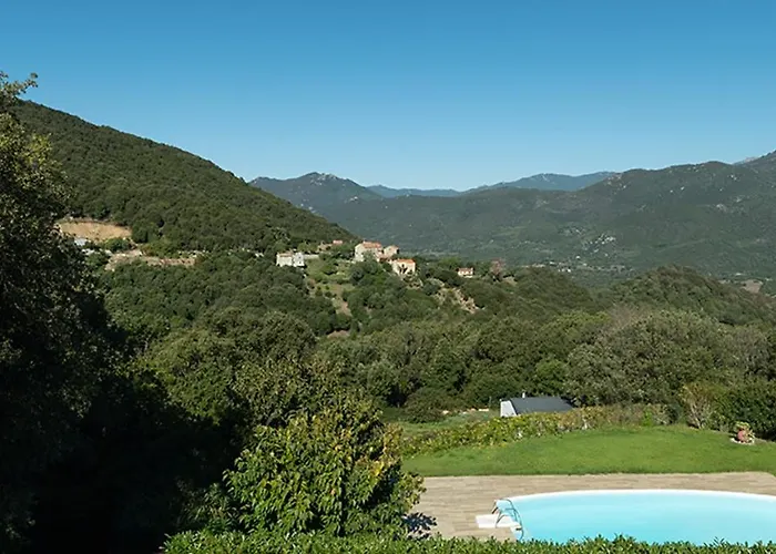 Ferienhaus Au Coeur De L'arriere Pays Rez De Chausse De Domaine A Presa *
